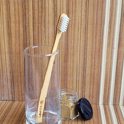 Bamboo Toothbrush - Beeja Botanicals