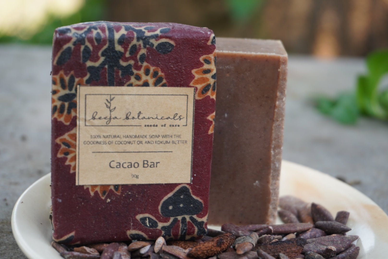 Beeswax Wrapped Soap - Beeja Botanicals