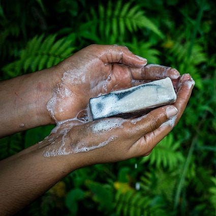 Charcoal - Turmeric Soap - Beeja Botanicals