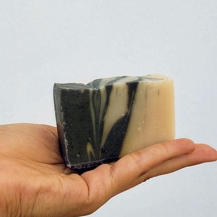 Charcoal - Turmeric Soap - Beeja Botanicals