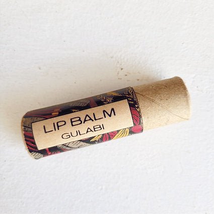 Gulabi Lip Balm Tube - Beeja Botanicals