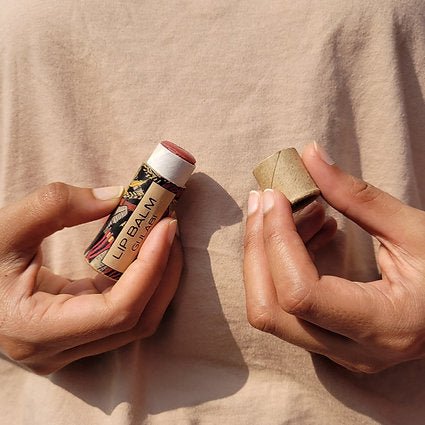 Gulabi Lip Balm Tube - Beeja Botanicals