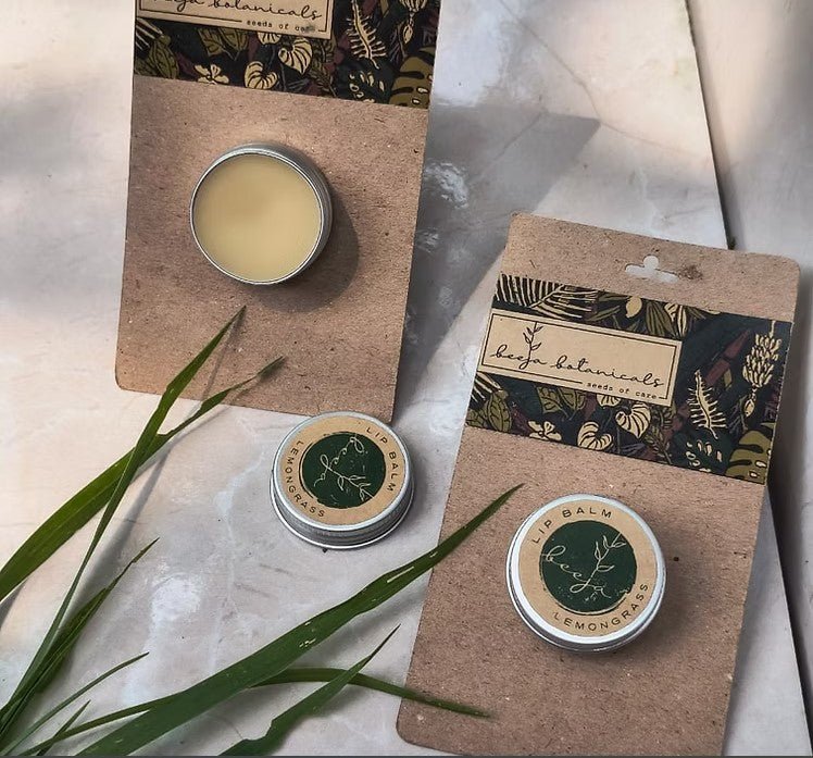 Lemongrass Lip Balm - Beeja Botanicals