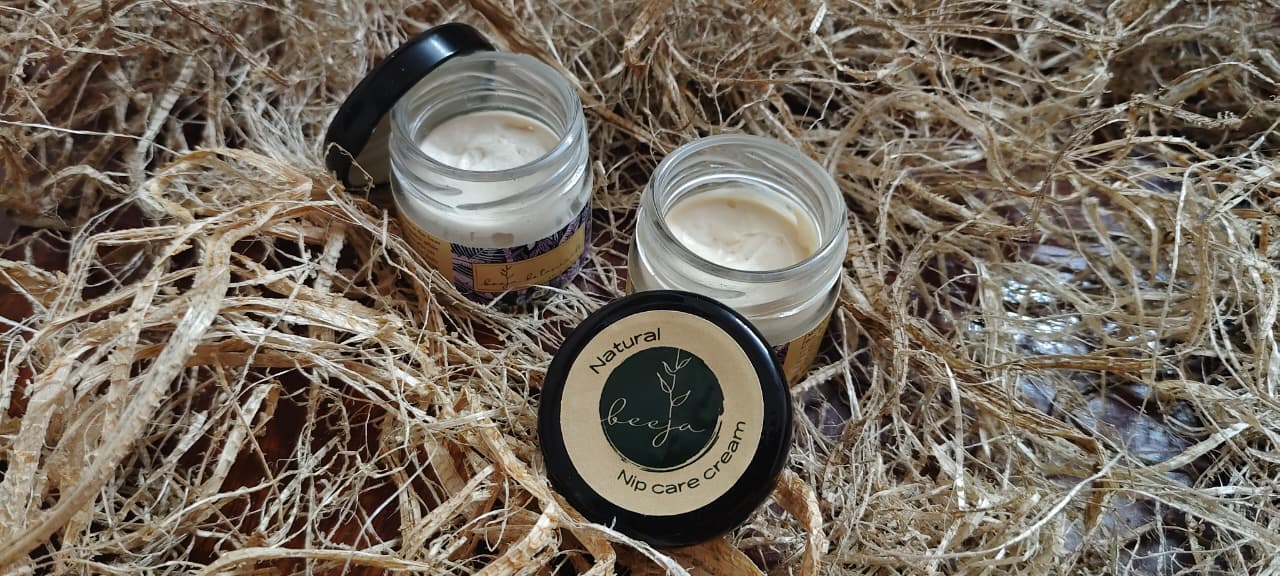 Natural Nip care cream - Beeja Botanicals
