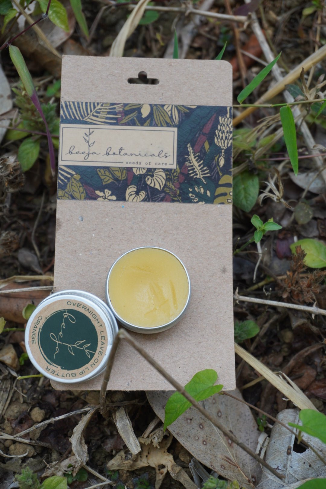 Overnight Leave - On Lip Butter - Beeja Botanicals